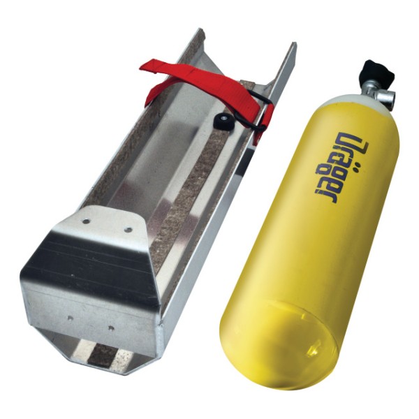 Lagerung für 1 Druckluftflasche 6 l/300 bar