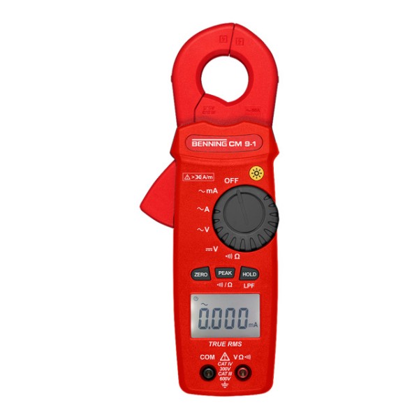 Leckstromzange CM 9-1 zur Messung von