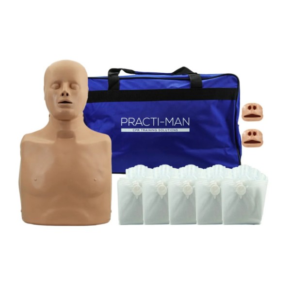 CPR-Übungspuppe Practi-Man für Erw. und Jgdl.