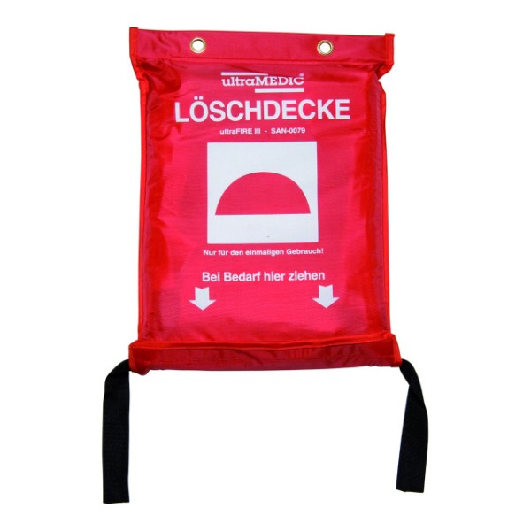 Löschdecke ultraFIRE V,1200x1800 mm, im Beutel