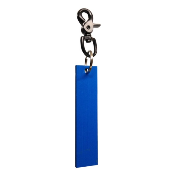 Geräteschild, blau