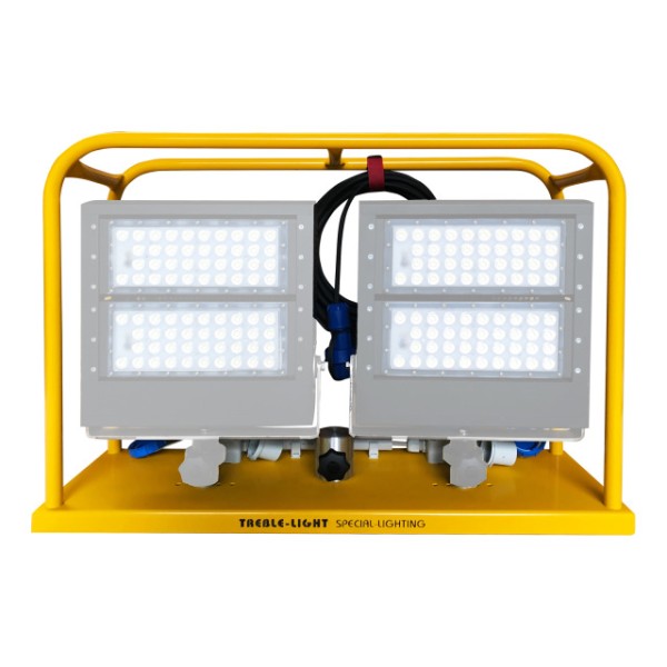 Scheinwerfercontainer TREBLE-LIGHT, DIN