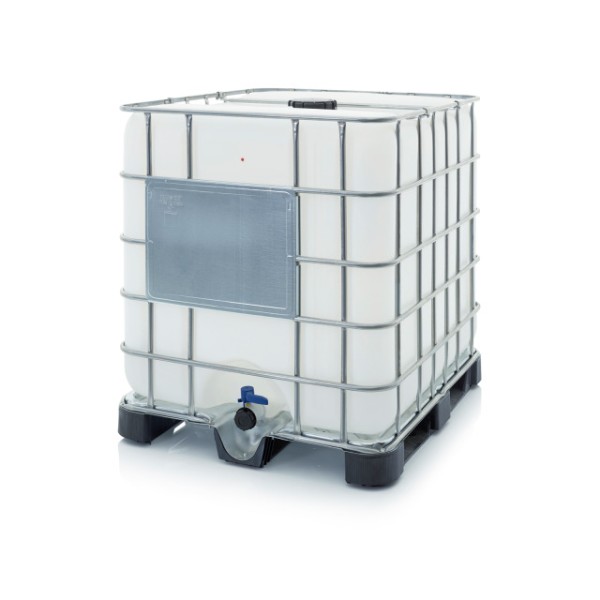 IBC-Container 1000 l, auf Kunststoffpalette