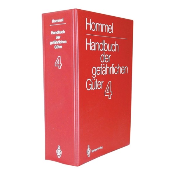 Handbuch der gefährlichen Güter HOMMEL