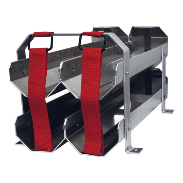 Lagerung für 4 Druckluftflaschen 6 l/300 bar