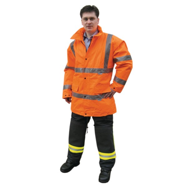 Warnschutz-Parka orange