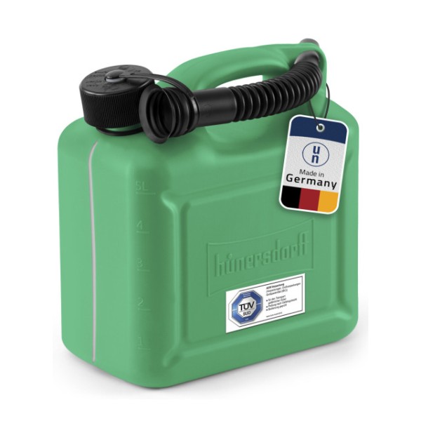 Benzinkanister 5 l, Farbe grün
