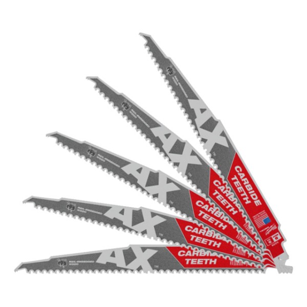 Säbelsägeblatt Heavy Duty THE AX, 230 mm, 5 Stk.