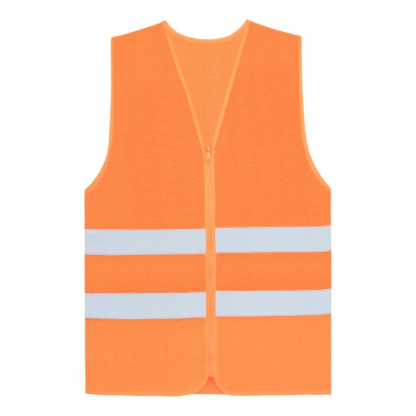 Funktionsweste KORNTEX RHODES,Mesh Gewebe,orange