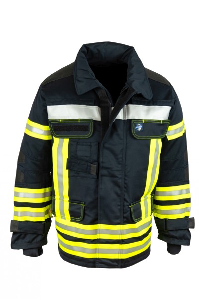 Einsatzjacke TECHNO EXTREME, schwarzblau, segm.