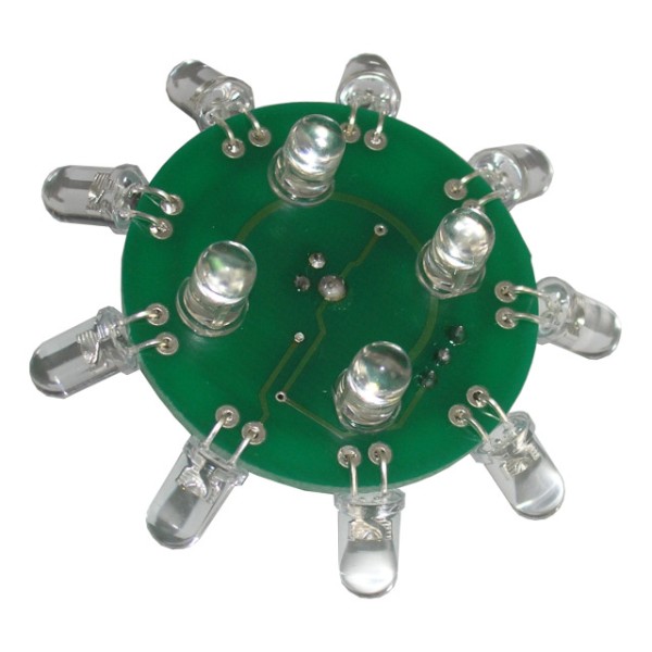 LED-Einsatz rot/weiß