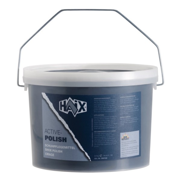 HAIX® Schuhpflegemittel Eimer 2,5 kg schwarz