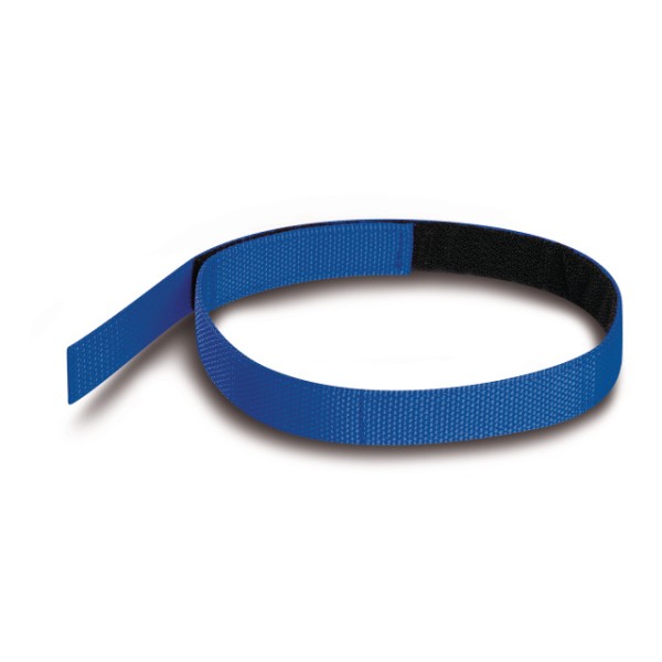 PAX Klettband für Schlauchpaket blau