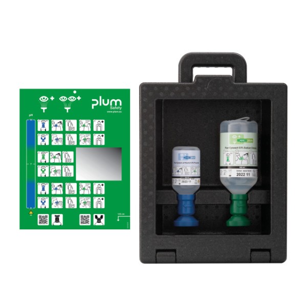 Augen-Spülstation PLUM iBox2, mit je 1