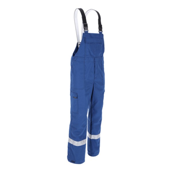 Latzhose Jugendfeuerwehr NOVOTEX,blau,Reflex silb.
