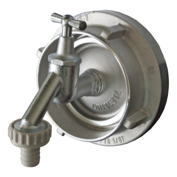 Blindkupplung Größe B=75 mm mit Ablass