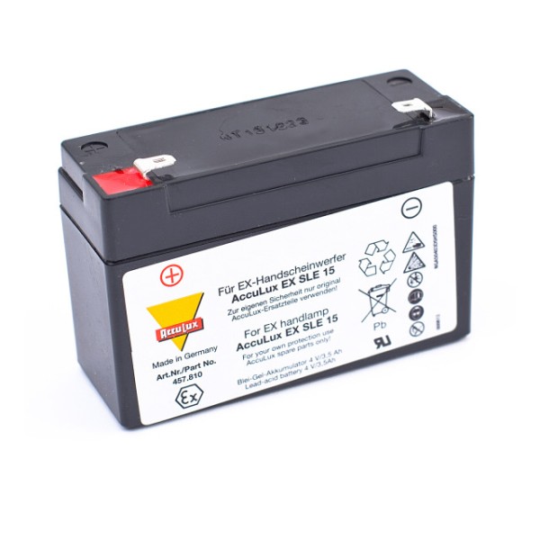 Blei-Gel-Akku 4 V/3,5 Ah