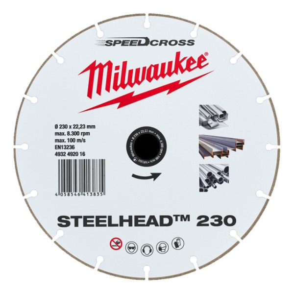 Diamant-Trennscheibe MILWAUKEE