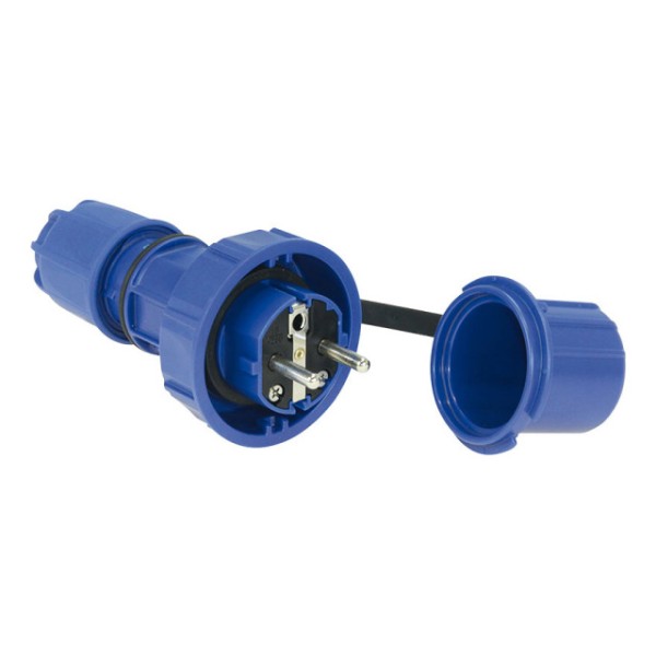 Schuzkontakt-Stecker ELSPRO DIN 49443