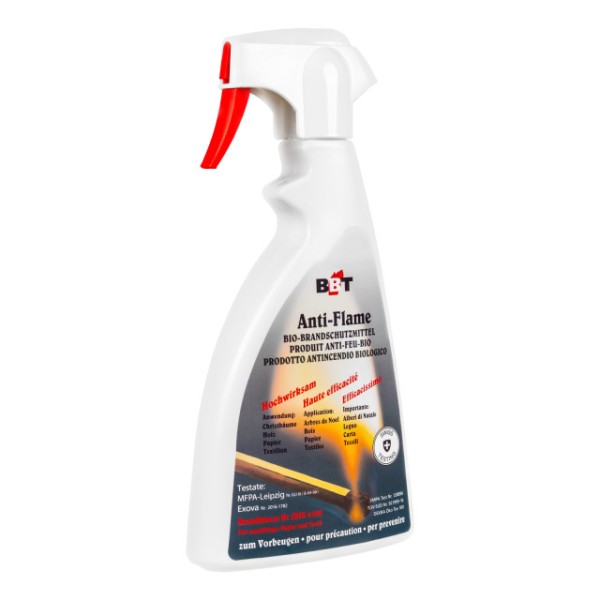 Brandschutzspray BBT Anti-Flame, DIN EN