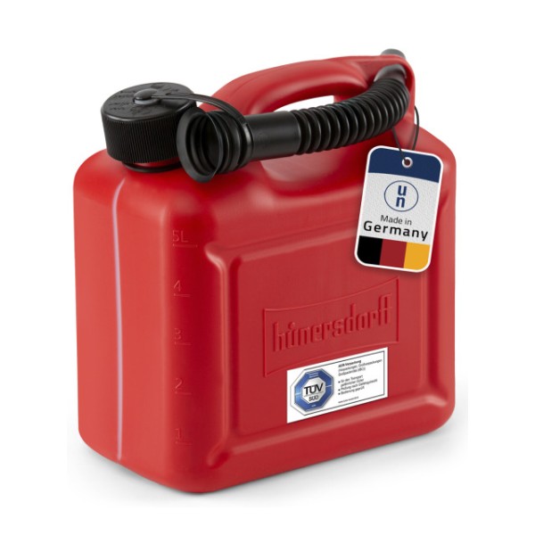 Benzinkanister 5 l, Farbe rot