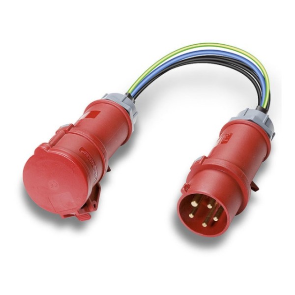 Messadapter 16 A CEE-Kupplung-CEE-Stecker