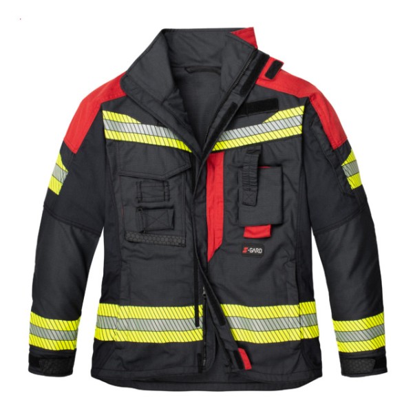 Jacke S-GARD RANGER 2.0, schwarzblau/rot