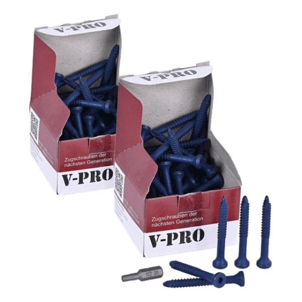 Zugschraube MULTIPICK V-PRO 5.5 x 48 mm, 100 Stk