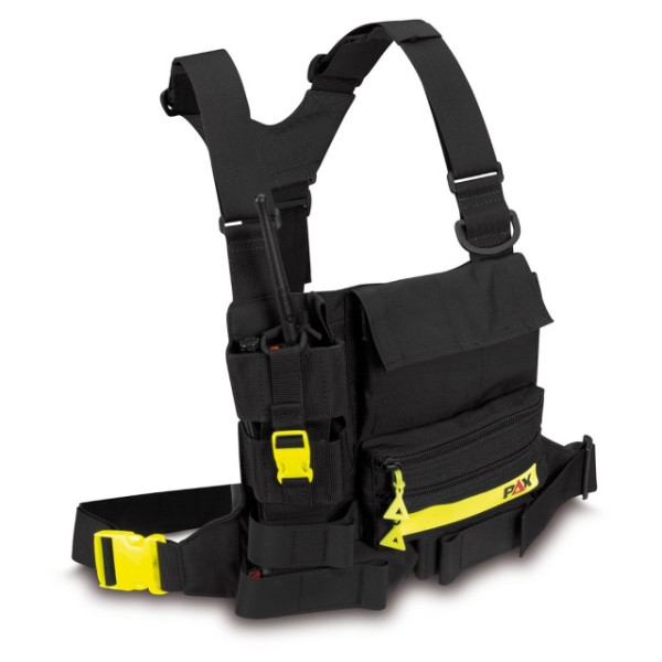 PAX Funkgeräteharnisch L, Tasche, PAX-Dura,schwarz