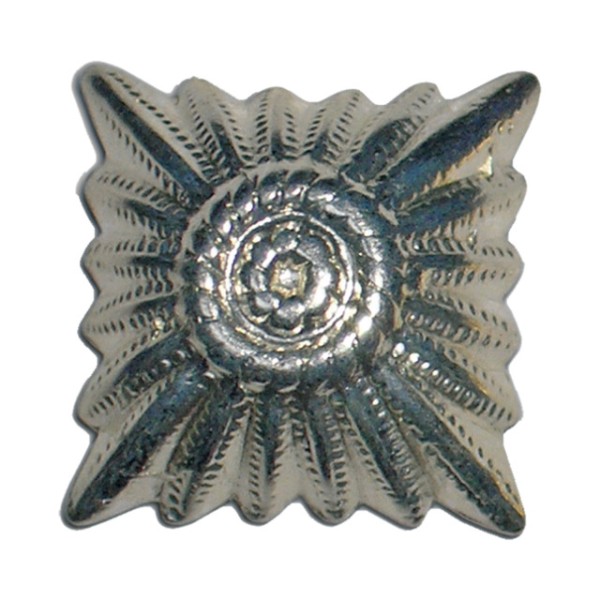 Dienstgradstern 19 mm Ø, silberfarbig