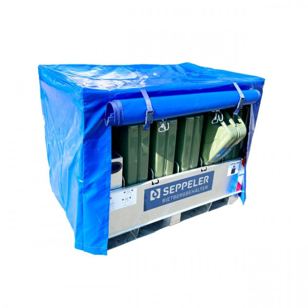 Abdeckplane für Transportpalette Canisto 100, blau