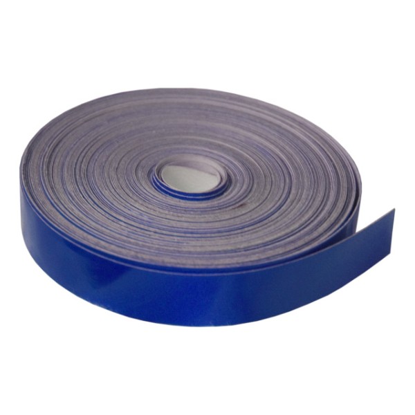 Helmkennzeichnungsband blau, 10 m Rolle