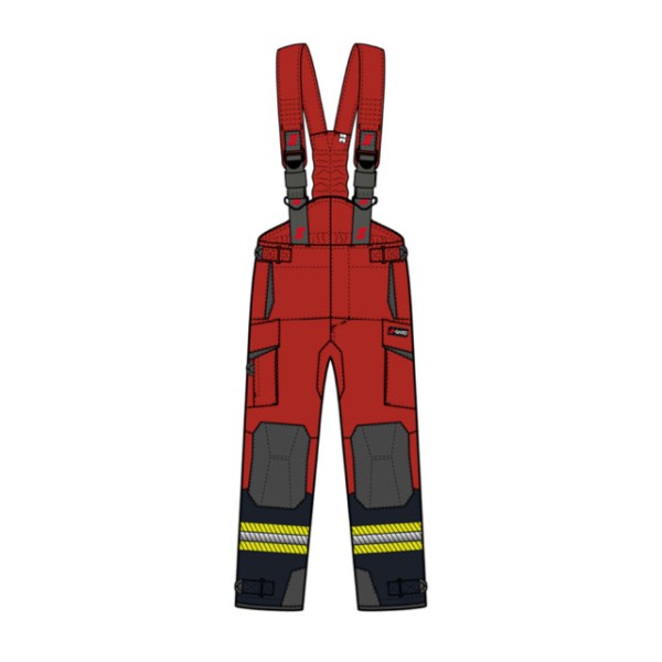Überhose S-GARD ATTACK 2.0 ATC, rot/schwarzblau