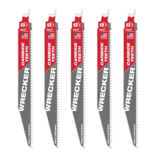 Säbelsägeblatt Heavy Duty Wrecker, 230 mm, 5 Stk.