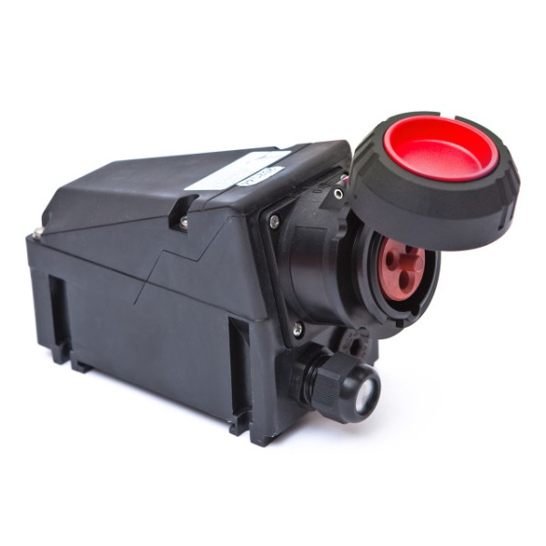 Drehstrom-Wandsteckdose, EEx ATEX