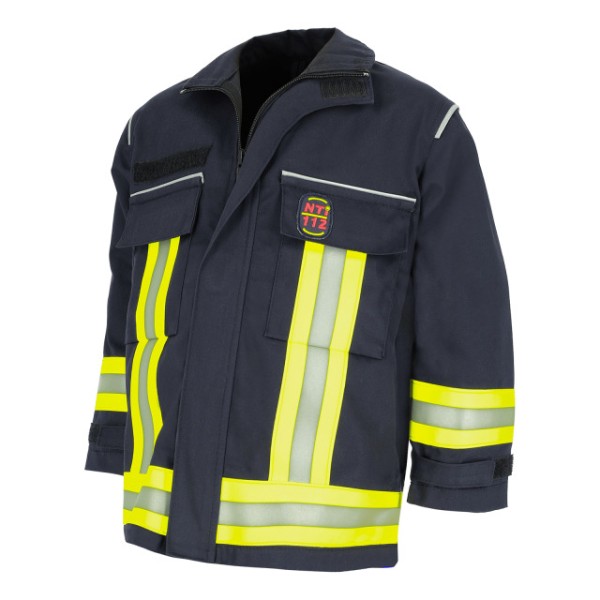 Jacke Kinderfeuerwehr NOVOTEX Modell NTi, schwbl