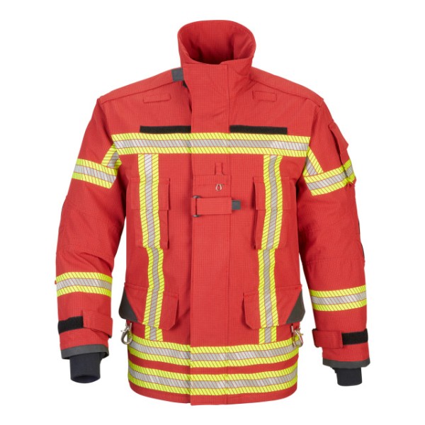Überjacke WATEX Code Red, rot, RA silber refl.