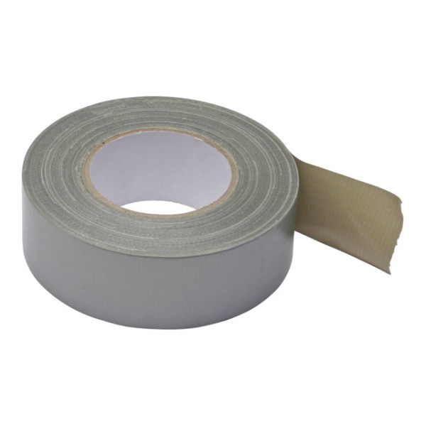 Gewebeklebeband Rolle (LxB)50 m x 50 mm silbergrau