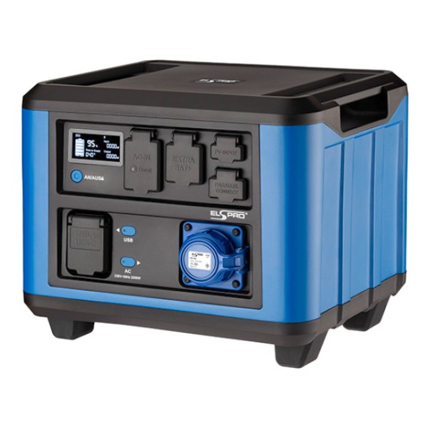 Power Station ELSPRO EMPS2000, mit Ladekabel 230 V
