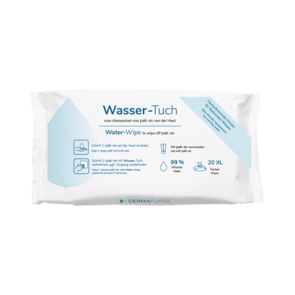 Wassertücher DERMAPURGE pak-ex WaterWipes