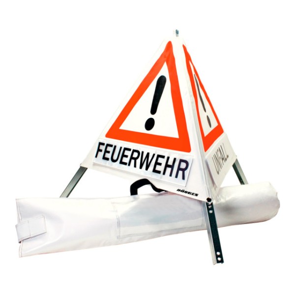 Faltsignal DÖNGES, weiß, 700 mm,