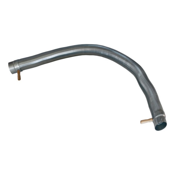 Abgasschlauch, Ø 85 mm, 2 m, aus Metall, flexibel