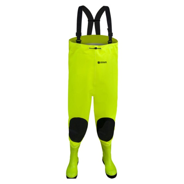 Wathose Hi-Vis aus einseitig