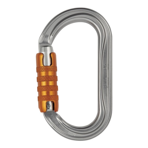 Karabiner PETZL OK TRIACT-LOCK, DIN EN