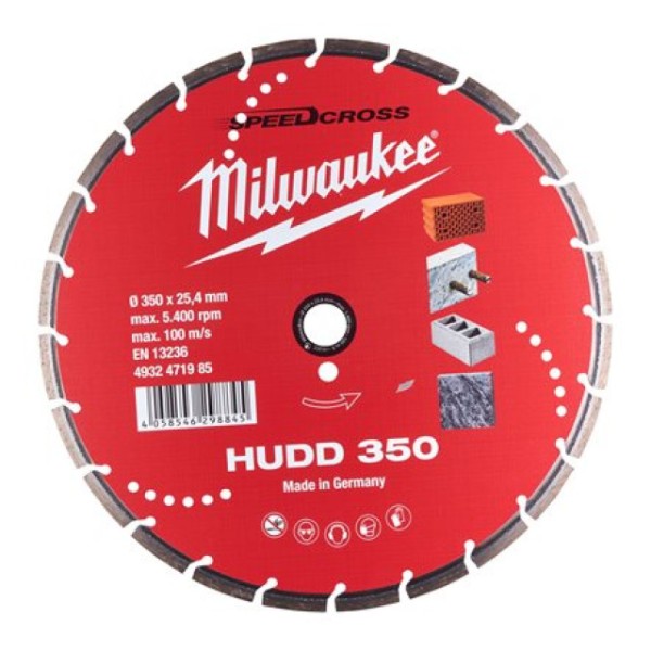 Diamant-Trennscheibe MILWAUKEE