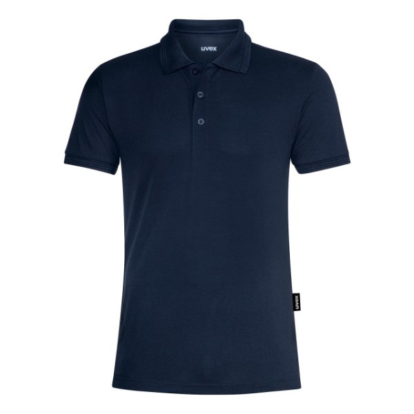 Herren Poloshirt UVEX, navyblau