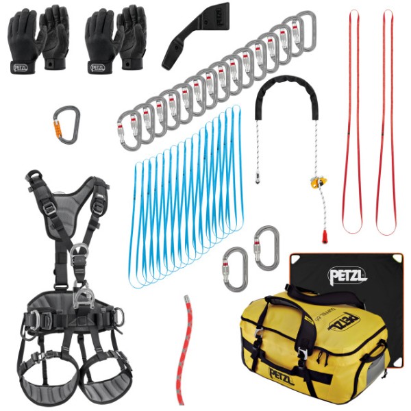 Gerätesatz Absturzsicherung PETZL, bis 140 kg