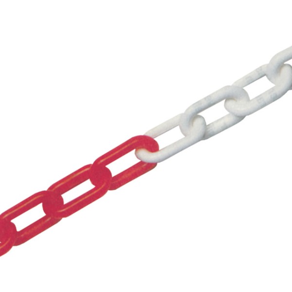 Absperrkette rot-weiß