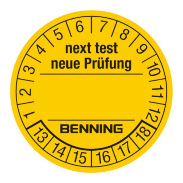 Prüfplaketten