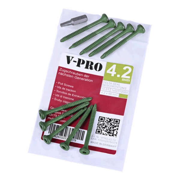 Zugschraube MULTIPICK V-PRO 4.2 x 48 mm, 10 Stk.